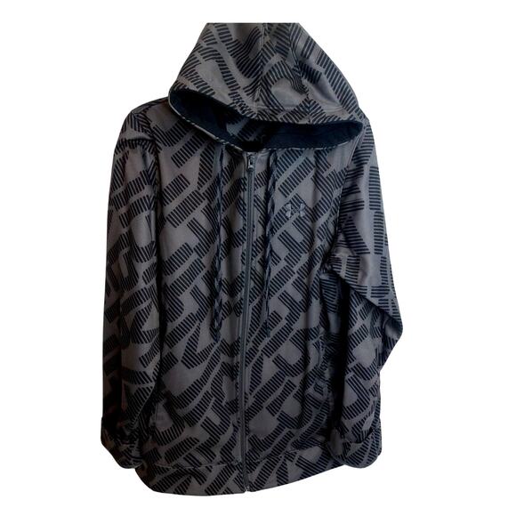 Under Armour Graphic Full Zip Hoodie Size XL Loose - Picture 1 of 10